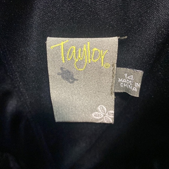 Taylor sequin top dress bow front black - Picture 7 of 11